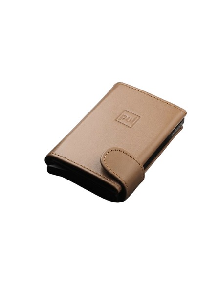 Pularys Unisex Ledergeldbörse Pularys Solo Max beige