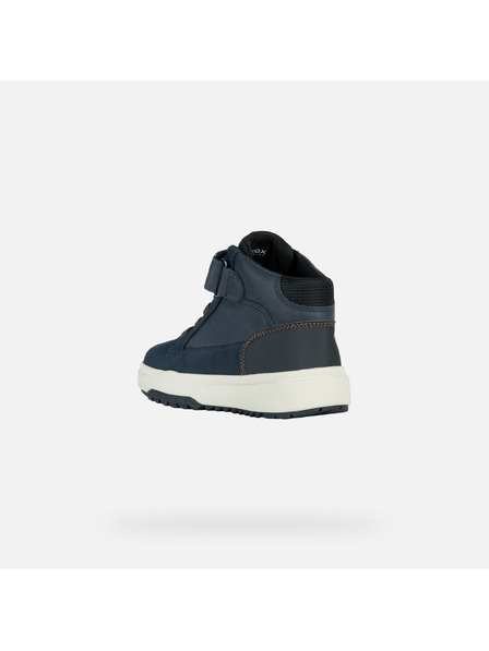 Geox Dark Blue Boys Ankle Boots Geox Bunshee B Abx