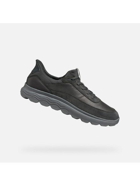 Geox Dunkelgraue Herren-Sneaker Geox Spherica Plus