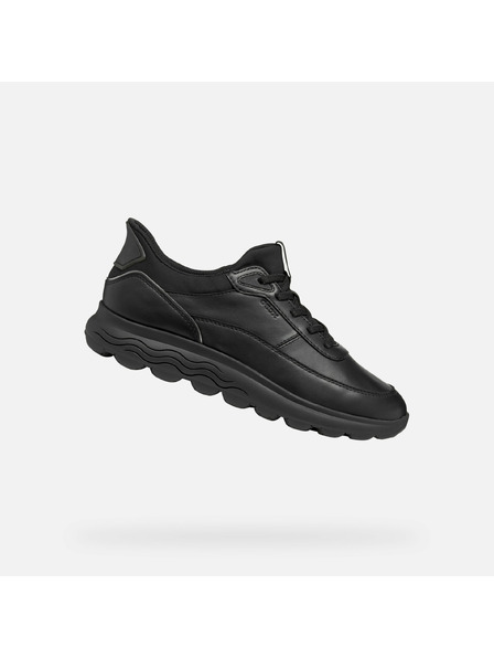 Geox Schwarz Damen Geox Spherica Plus Turnschuhe