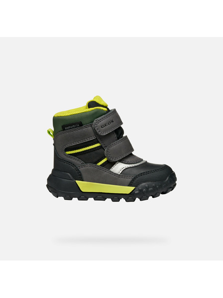 Geox Jungen erste Schritte Geox Trekkyup ABX Schwarz