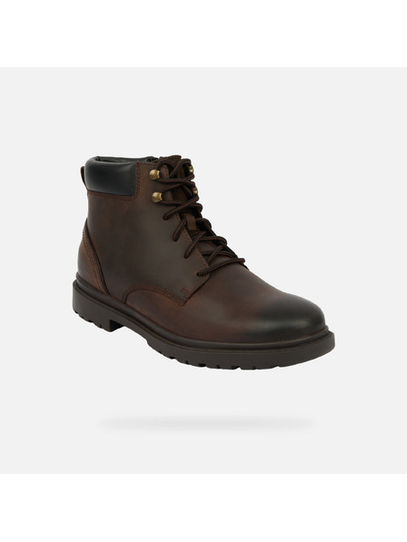 Geox Dunkelbraune Herren Stiefeletten Geox Andalo