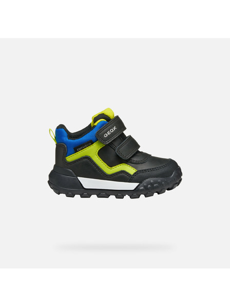Geox Jungen erste Schritte Geox Trekkyup ABX Schwarz