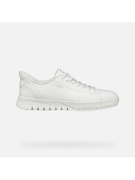Geox Weiße Herren-Sneaker Geox Flextride Plus Fast in