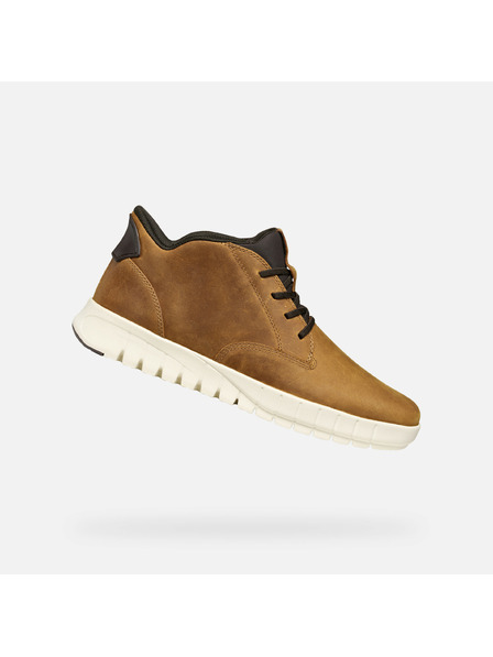 Geox Hellbraune Herren Stiefeletten Geox Flextride Plus