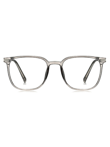VEYREY VeyRey Nerd-Sonnenbrille Extrabeet grauer Rahmen klare Gläser
