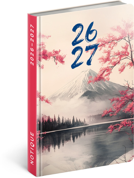 NOTIQUE NOTIQUE 18-Monats-Tagebuch Petito – Japan 2026/2027, 11 x 16 cm