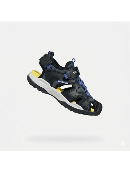 Geox Schwarze Geox Borealis Sandalen für Jungen