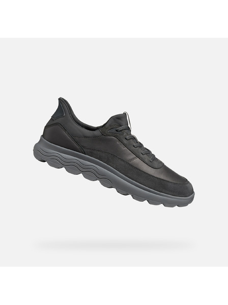 Geox Dunkelgraue Herren-Sneaker Geox Spherica Plus