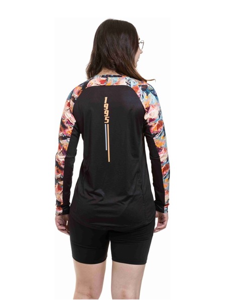Meatfly Meatfly Damen-Radtrikot Leah Color Mountains / Black
