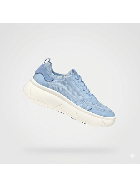 Geox Hellblaue Damenschuhe Geox Nebula 2.0 X