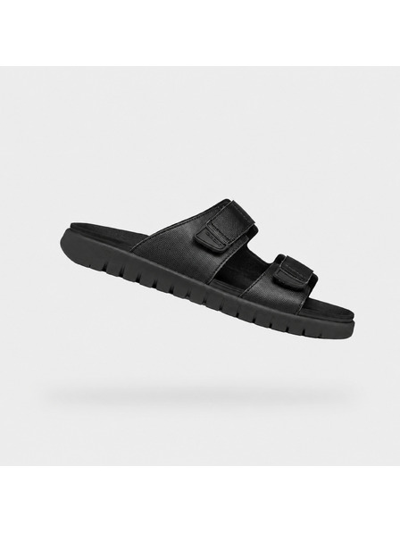 Geox Schwarze Herren-Sandalen Geox Flextride S