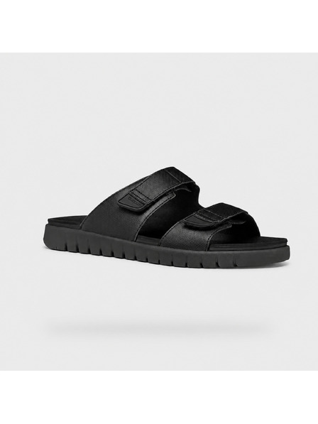 Geox Schwarze Herren-Sandalen Geox Flextride S