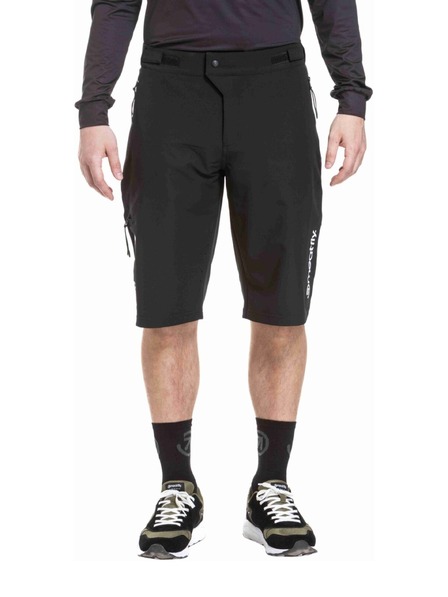 Meatfly Meatfly Herren Fahrrad Shorts Brake Black / White