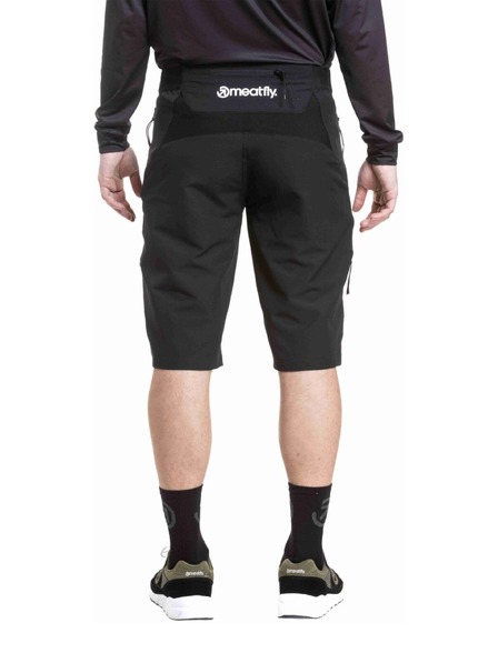 Meatfly Meatfly Herren Fahrrad Shorts Brake Black / White