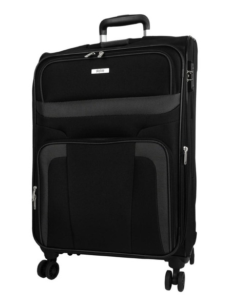 Skyline Reisekoffer Skyline Orlando 4w M Black