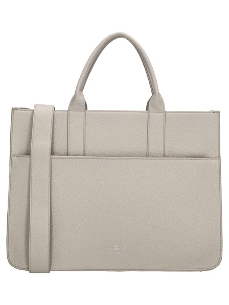 Charm London Schultertasche Charm London Princeton W00383 Light grey
