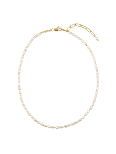 Esprit Damen-Kette mit Perlen Esprit ESNL23062LYG
