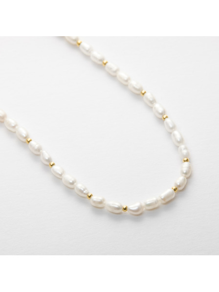 Esprit Damen-Kette mit Perlen Esprit ESNL23062LYG