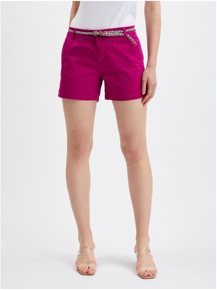 Orsay Dunkelrosa Damen-Shorts ORSAY