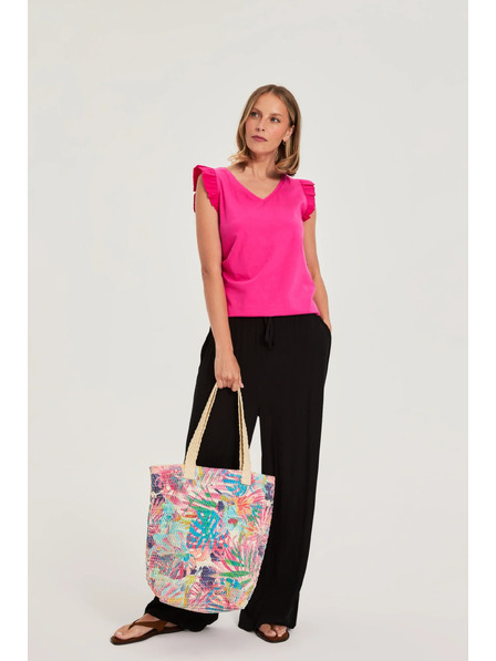 Moodo Große rosa Tasche Moodo