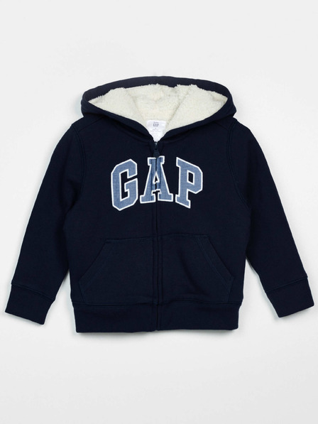 GAP Kinder-Sweatjacke gefüttert Logo GAP