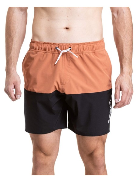 Meatfly Meatfly Herren-Badeshorts Keith Boardshorts 17" Sienna / Black