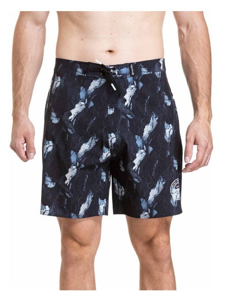 Meatfly Meatfly Herren-Badeshorts Ernie Boardshorts 19" Deep Lake