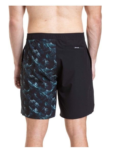 Meatfly Meatfly Herren-Badeshorts Ernie Boardshorts 19" Green Mountains / Quiet Gray