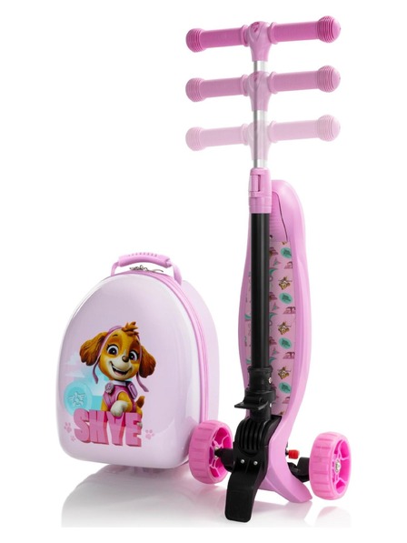 Heys Kinderkoffer Heys Turbo Tots Scooter Paw Patrol Rosa