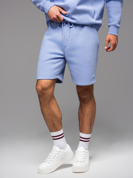 Ombre Clothing Unisex-Trainingshorts mit geripptem Bund - Lavendel V9 OU-SRBC-0101 Ombre Clothing