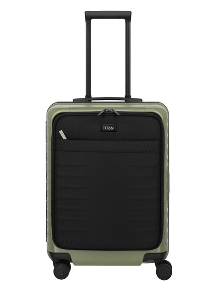 Titan Reisekoffer Titan Overseas S Front pocket Forest green