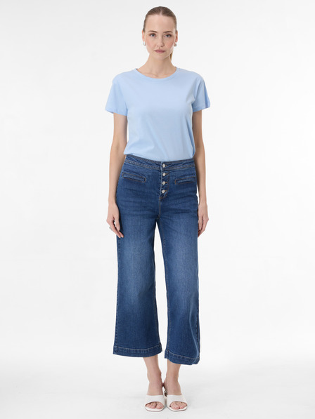 Orsay Hellblaues Damen-Kurzarm-T-Shirt ORSAY