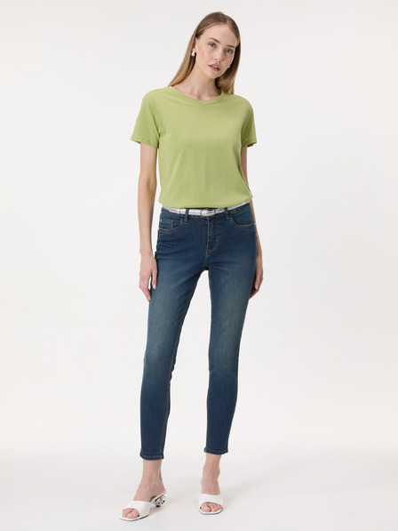 Orsay Grünes Damen-Kurzarm-T-Shirt ORSAY