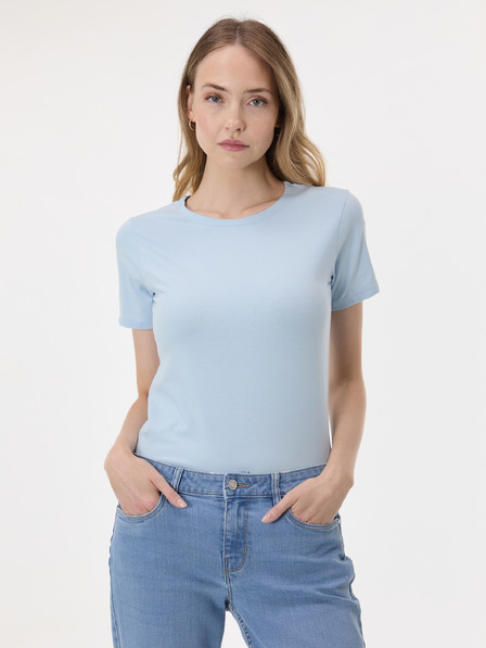 Orsay Hellblaues Damen-Kurzarm-T-Shirt ORSAY