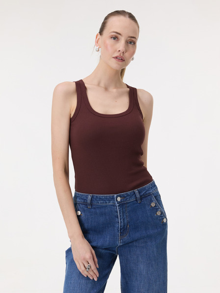 Orsay Dunkelbraunes Damen-Top ORSAY