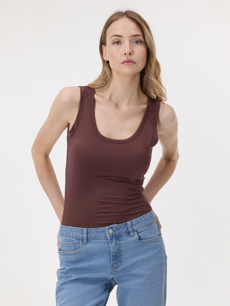 Orsay Dunkelbraunes Damen-Top ORSAY