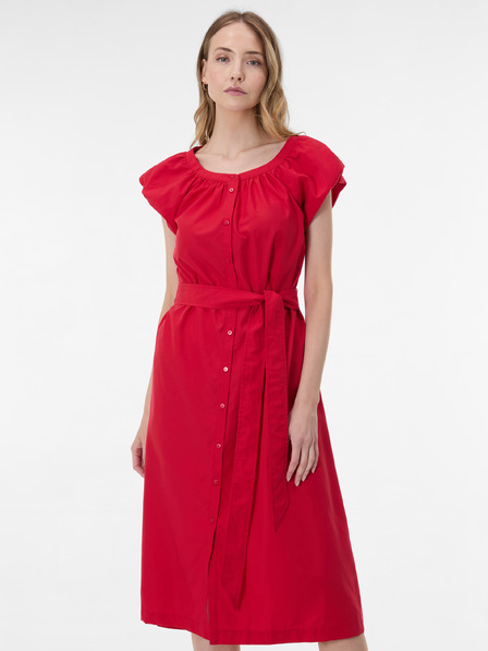Orsay Rotes Damen-Midikleid ORSAY
