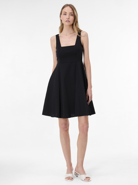 Orsay Schwarzes knielanges Damenkleid ORSAY