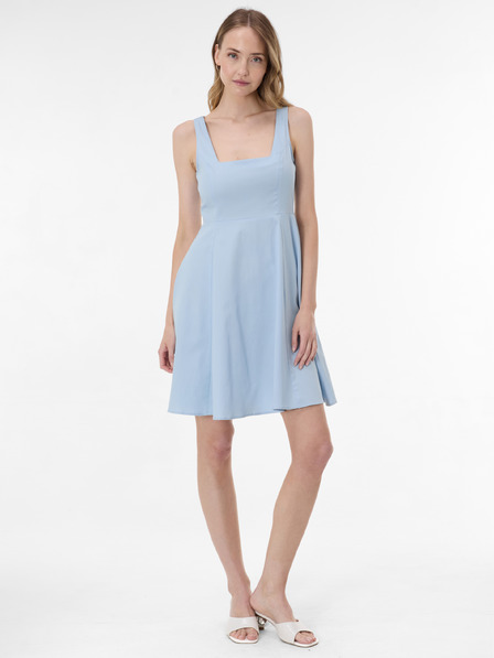 Orsay Hellblaues Damenkleid bis zum Knie ORSAY