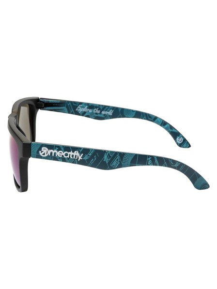 Meatfly Meatfly Sonnenbrille Memphis Blueprint / Super Teal