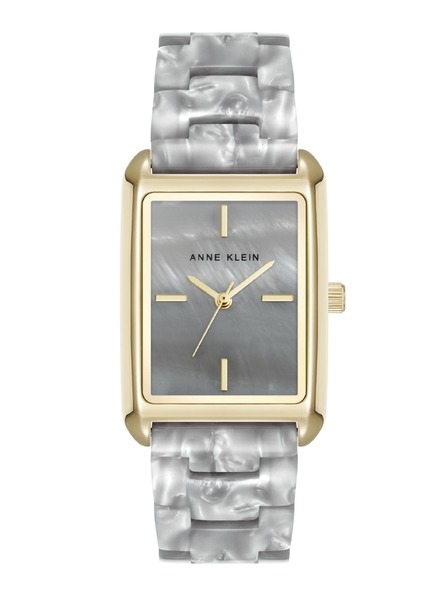 Anne Klein Damenuhr Anne Klein AK/5290GPLG mit eckigem Zifferblatt