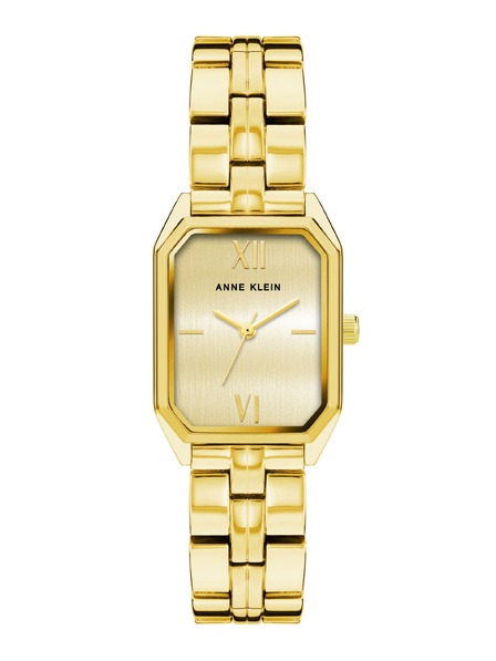 Anne Klein Damenuhr Anne Klein AK/3774CHGB mit eckigem Zifferblatt