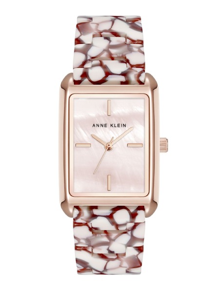 Anne Klein Damenuhr Anne Klein AK/5290RGLP mit eckigem Zifferblatt