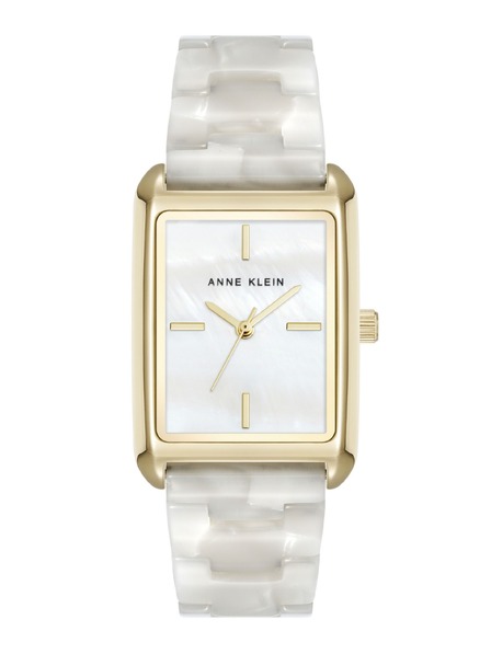 Anne Klein Damen-Armbanduhr eckig Anne Klein AK/5290GPIV
