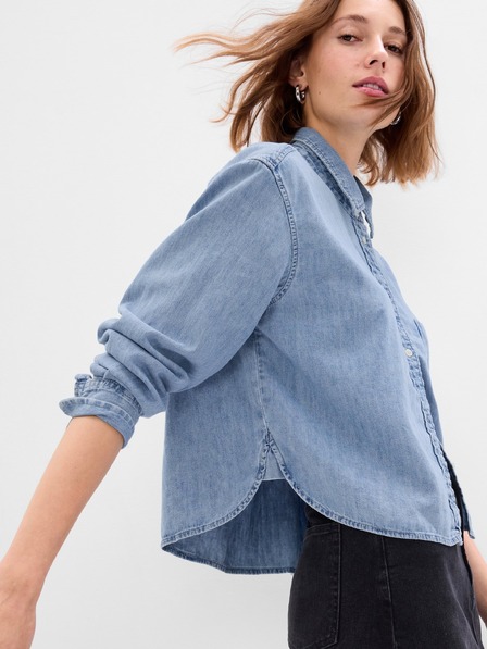 GAP Denim-Crop-Hemd GAP