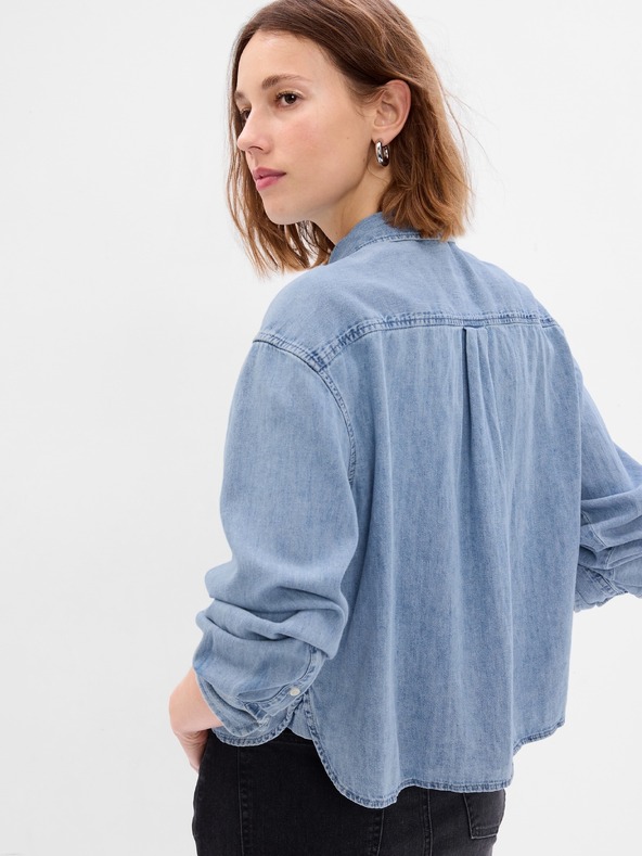 GAP Denim-Crop-Hemd GAP