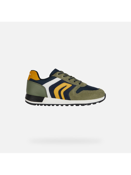 Geox Khaki Jungen-Sneaker Geox Alben