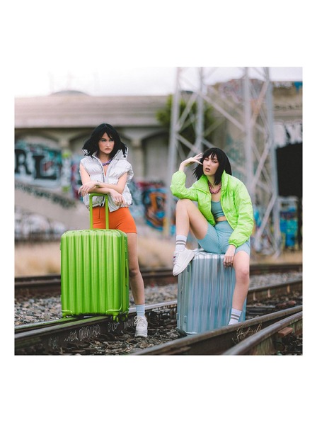 Heys Travel Suitcase in Silver Color Heys Astro M