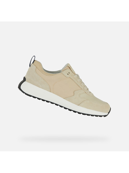 Geox Beige Herren-Sneaker Geox Volpiano
